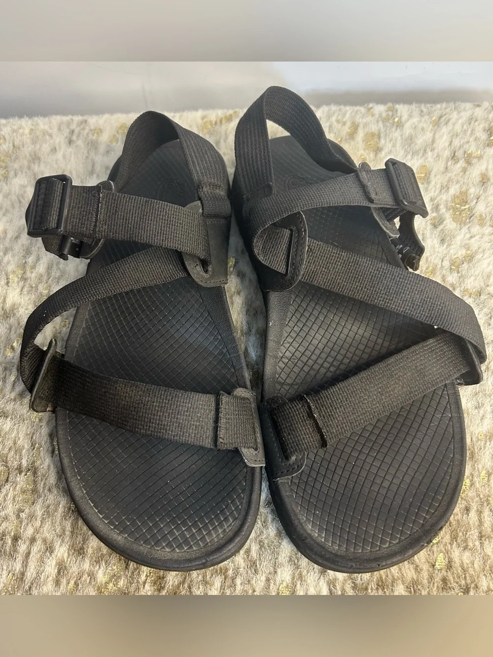 Chaco Black Sandals Mens Size 9